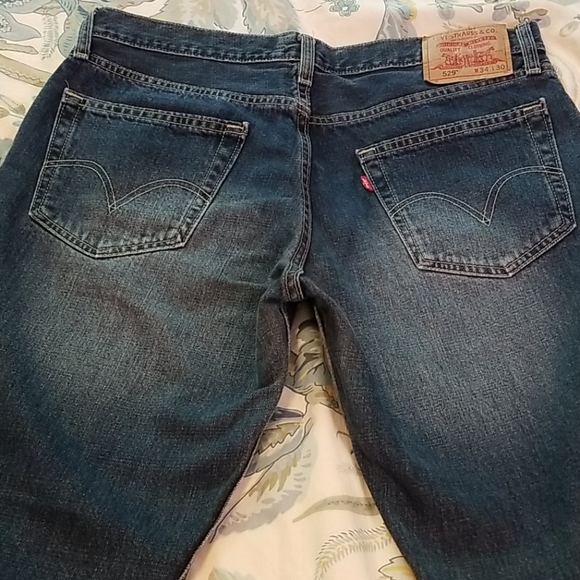 Levi's 529 low rise straight jeans - Picture 4 of 6